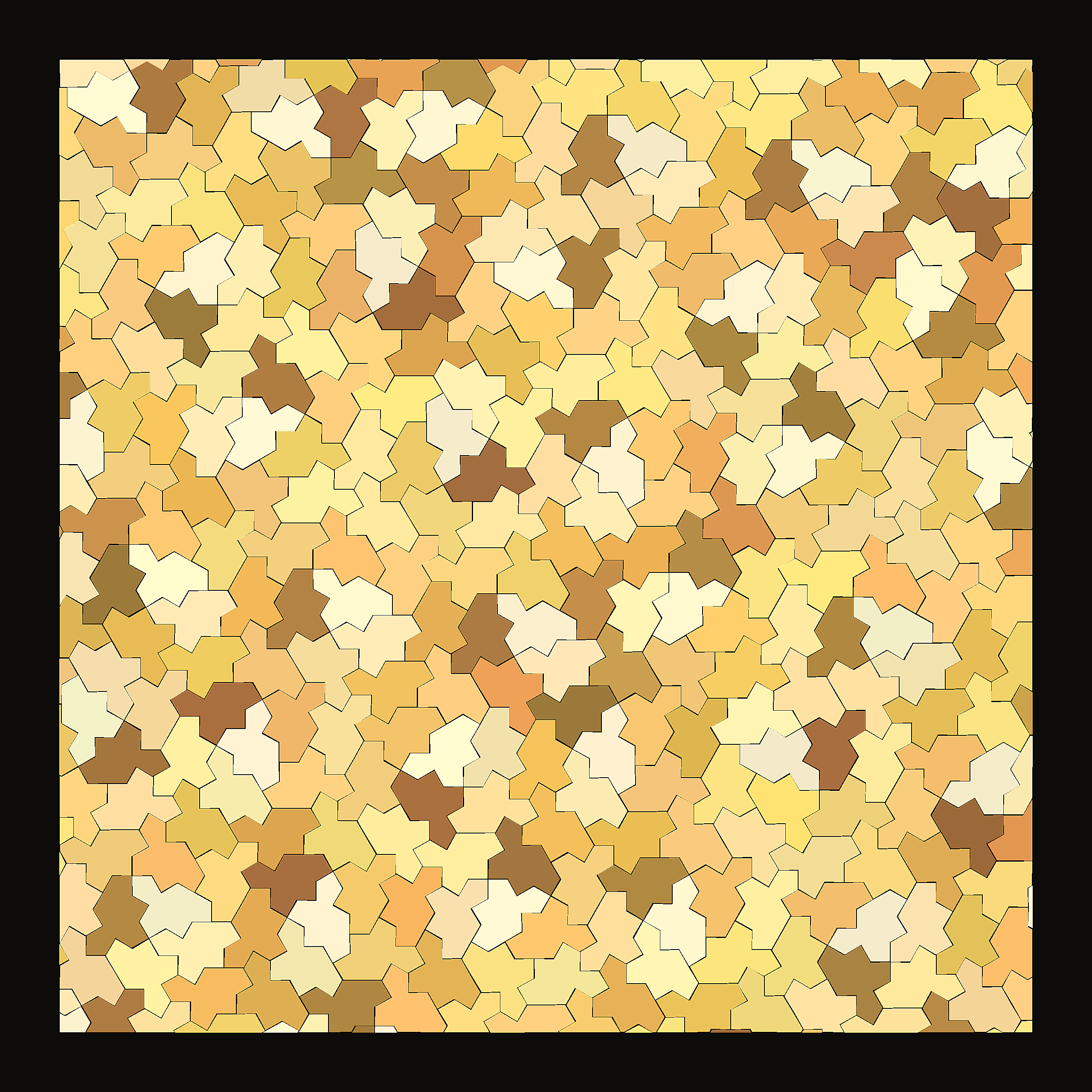 Zellige, brass, and concrete palette board for archviz floor kit