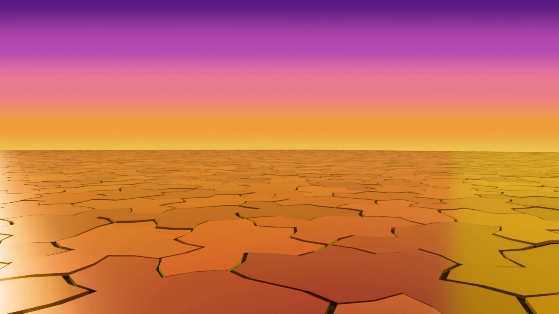 Horizon over aperiodic ground